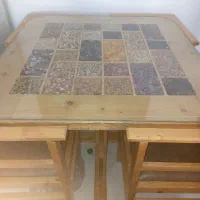 میز و صندلی میز تلویزیون بوفه کتابخانه مبل جاکفشی|میز و صندلی غذاخوری|هشتگرد, فاز ۲ مهستان|دیوار