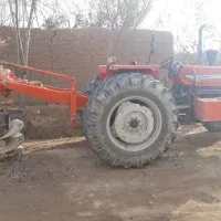 چاله کن گودبردار درخت پشت تراکتوری