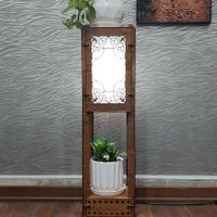 اباژور چوبی ایستاده، استند، کنار سالنی، چراغ خواب|چراغ خواب و آباژور|تهران, شهرک ولیعصر جنوبی|دیوار