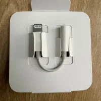 تبدیل لایتنینگ آیفون به جک هدفون ۳.۵ اصل اپل