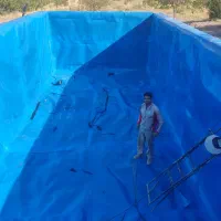 اجرای استخر کشاورزی و پرورش ماهی ژئوممبران