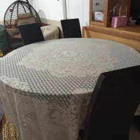 میز ناهار خوری گرد|میز و صندلی غذاخوری|بومهن, |دیوار