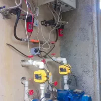 لوله کشی آب گرم و سرد پکیج