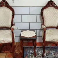 مبل سلطنتی نه نفره|مبلمان خانگی و میز عسلی|قم, چهل درخت‎|دیوار