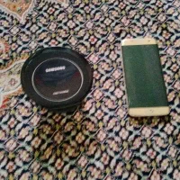 شارژر وایر لس و گوشی سامسونگ s7