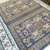 یک جفت قالیچه تبریز کف ابریشم|فرش|تهران, امیرآباد|دیوار