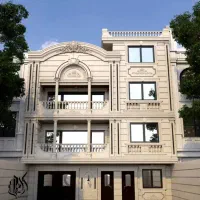 کارگر ساختمانی برای نما