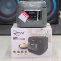 پلوپز هوشمند چنده کاره کویین هوم ۴ نفره با گارانتی|اجاق گاز و لوازم برقی پخت‌وپز|قم, شهرک فاطمیه|دیوار