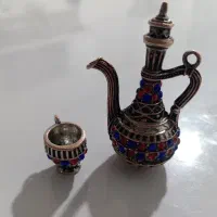 گلاب پاش عتیقه و زیبا یک سکه دو ریالی
