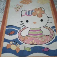 فرش گلیم طرحدار عروسکی ابعاد۲/۲۰×۱/۵۰