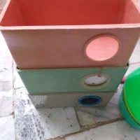 قفس لانه ظرف پرند لونه فنچ و قناری لباس وجلیقه|لوازم جانبی حیوانات|مشهد, جاهد شهر|دیوار