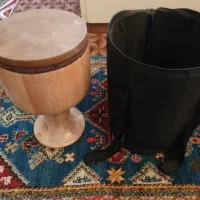 تمبک دو تیکه همراه با کیف
