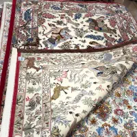قالیچه قم کتیبه دار(حراج پاییزی فرش خیام)|فرش|کرج, کوی امامیه|دیوار