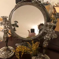 اینه شمعدان بسیار زیبا