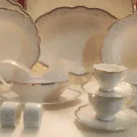 سرویس چینی بن جاینا ترکیه ای ۱۸ نفره ۱۴۵ تیکه