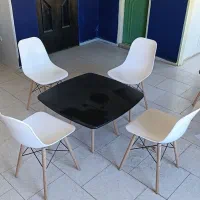 میز و صندلی  طرح ژینوس / سالم و نو