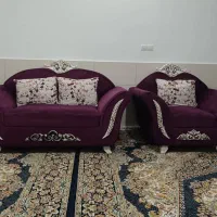 مبل راحتی ۱۱ نفره بسیار تمیز و در حد نو|مبلمان خانگی و میز عسلی|آباده, |دیوار