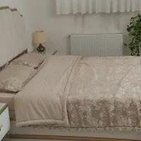 سرویس خواب سفید طلایی نو|تخت و سرویس خواب|شاهینشهر, خانه کارگر|دیوار