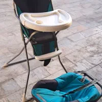 کریر نوزاد و صندلی غذا خوری کودک