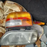 چراغ خطر عقب پراید سمت راننده وچراغ جلو|قطعات یدکی و لوازم جانبی|خرمشهر, |دیوار