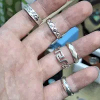 انواع حلقه، بنگل و انگشتر نقره دستساز