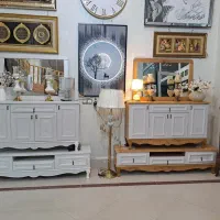 میزتلویزیون آینه کنسول میز تلویزیون طرح روژان|میز تلویزیون|کرمانشاه, |دیوار