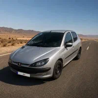 ۲۰۶ مدل۸۴ موتور تعویض قانونی