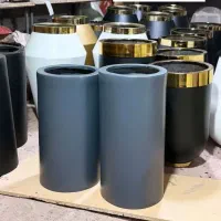 گلدان پلاستیکی فایبرگلاس بتنی و...