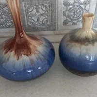 گلدان جفتی براق