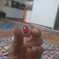 انگشتر‌نقره‌خوش‌دست‌.یاقوت۱۴گرم|جواهرات|بیرجند, |دیوار