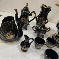 سرویس آنتیک سرمه ای|کلکسیون اشیاء عتیقه|تهران, امیرآباد|دیوار