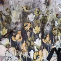 ست کیف و روسری و تعدادی شال  روسری مجلسی جواهردوزی|کیف، کفش، کمربند|قم, منبع آب|دیوار