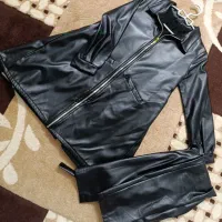 کاپشن چرم جنس خوب ،بدون پوسته شدن با ضمانت