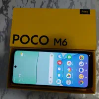 گوشی شیائومی Poco M6 *نو*نو* حافظه 256 گیگ رام 8|موبایل|تهران, کیانشهر|دیوار