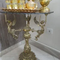 برنز برنجی میز خاطره لوستر دستمال