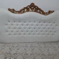 تخت دو نفره سفید ام دی اف