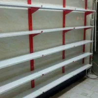 قفسه فروشگاه  ۲عددرگال لباس وسایل تکمیل لباس فروشی
