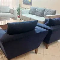 مبل شرکتی ۷ نفره  کارکرده ولی سالم