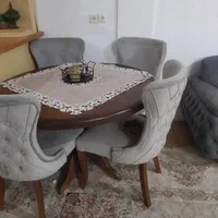 میز ناهار خوری چستر کاملا نو مال جهیزیه
