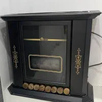 بخاری گازی طرح شومینه بسیار شیک و نو