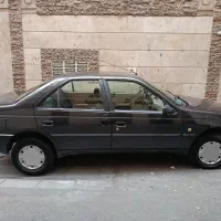 پژو 405 مدل 91 مشکی بدون  یک نقطه رنگ