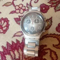 ساعت سواچ آیرون اصل سویس سه موتوره درحد نو