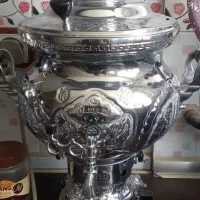 سماور برنجی گاری