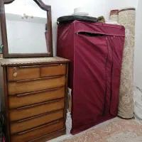 کمد برزنتی و دراور چوبی