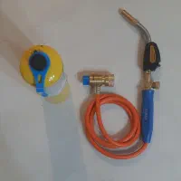 تورچ شیردار فندکدار هارباکس همراه با یک گاز مپ