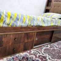 تخت تک نفره (نوجوان )|تخت و سرویس خواب|سیرجان, |دیوار