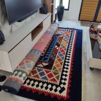 فرش ۱۲ متری،سه دست تشک و پشتی و بالش