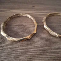 سلام النگو بدلی طلا روس رنگ ثابت استفاده نشده|بدلیجات|دماوند, گیلاوند|دیوار