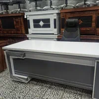 تولید کننده میز لیندا سفید طوسی