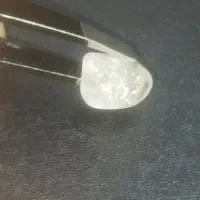 مهره سنگ الماس گبری قدیمی.الماس سفید اصل